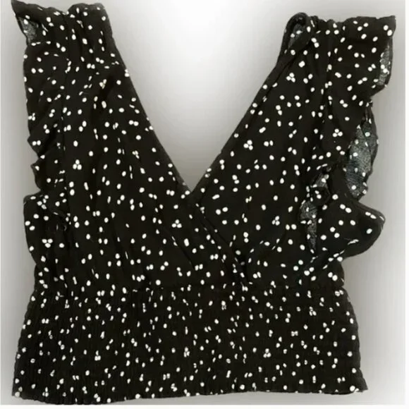 Paper Crane Crop Top Size M - Picture 2 of 6